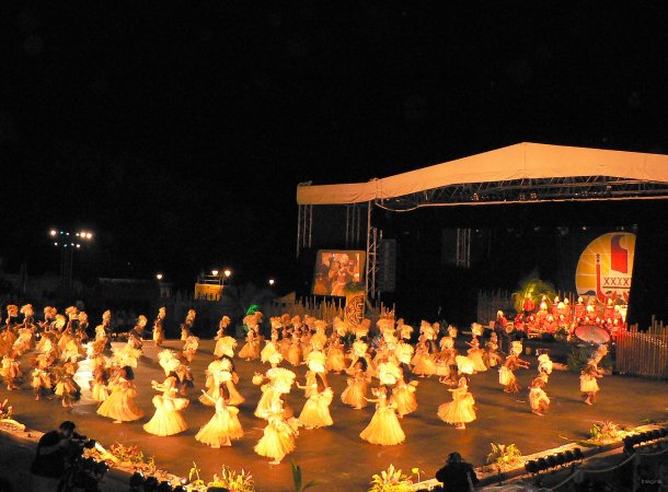 41- Spectacle du Heiva place Tohata 